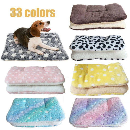 Soft Flannel Pet Mat Dog