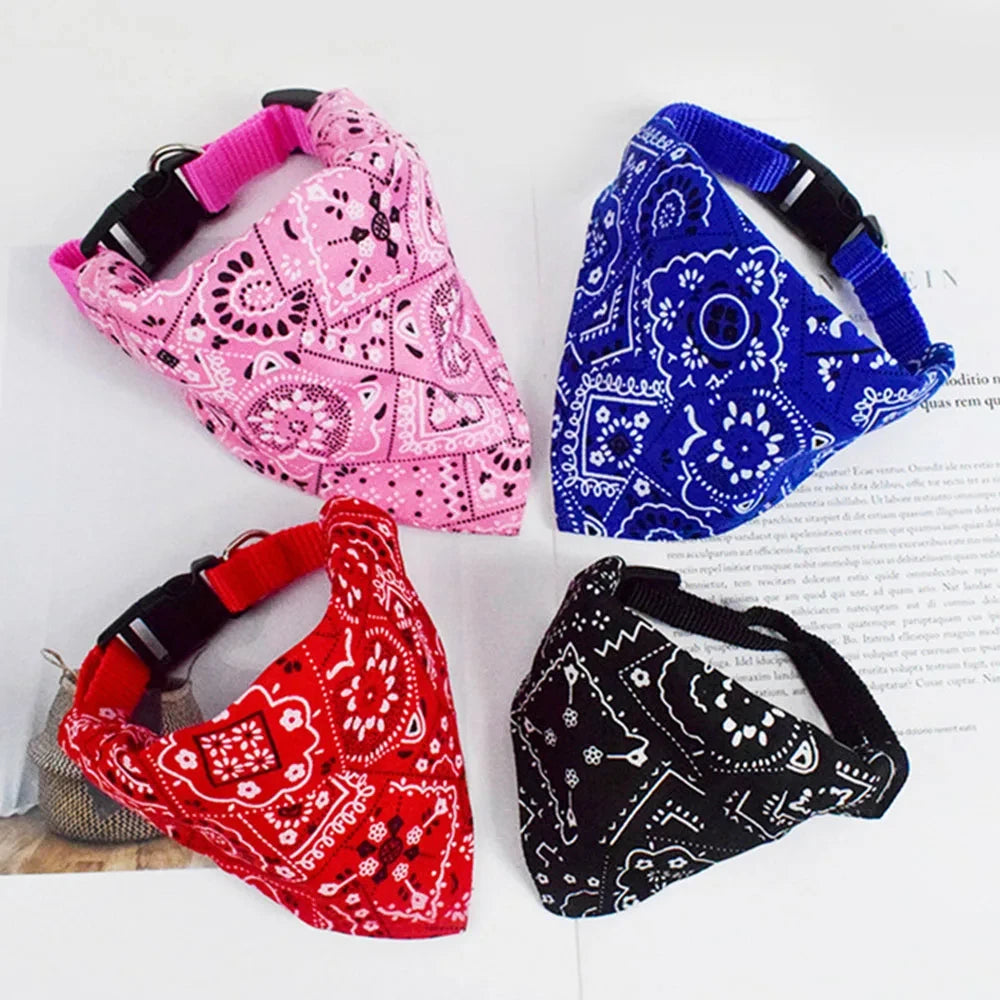 Dog Bandana Collar Scarf