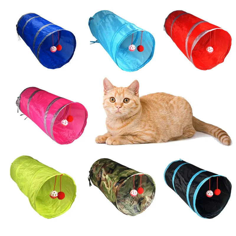 Cat Tunnel Toy Funny Pet Holes