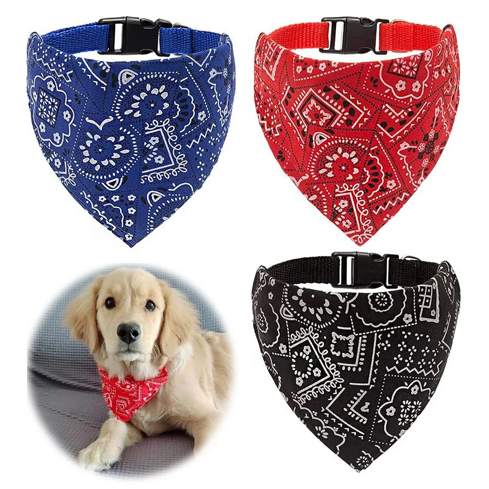 Dog Bandana Collar Scarf