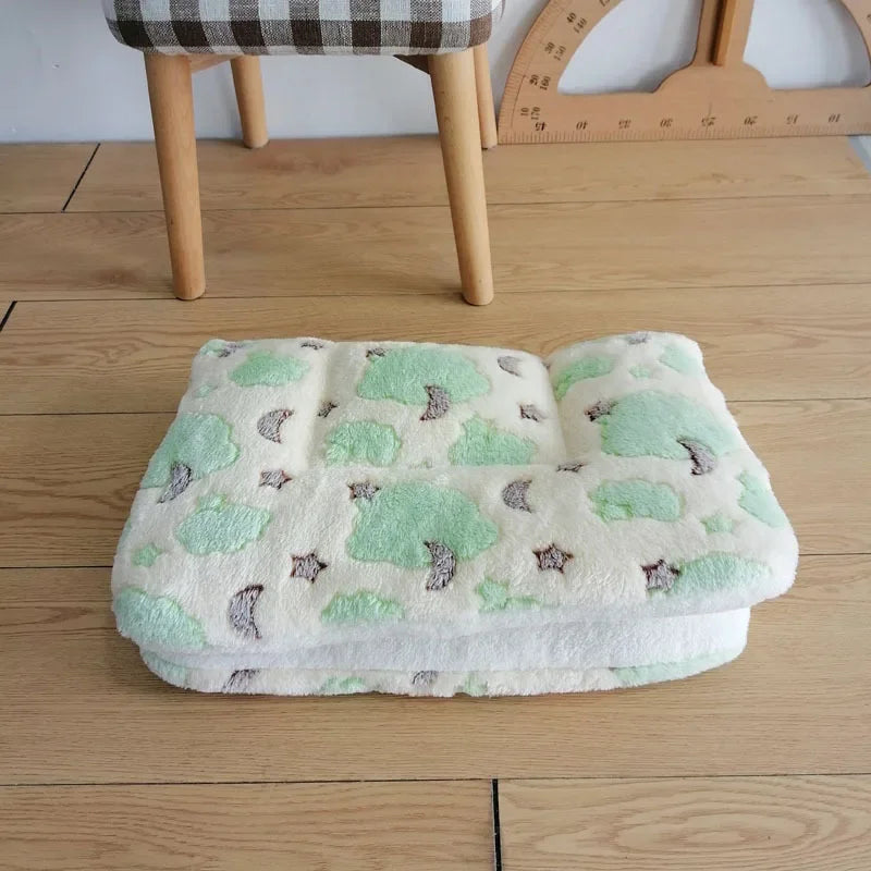 Soft Flannel Pet Mat Dog